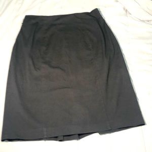 Dark Grey Worthington Unlined Pencil Skirt size 14